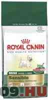Apróhirdetés, Royal Canin Mini Sensible 9,5 kg