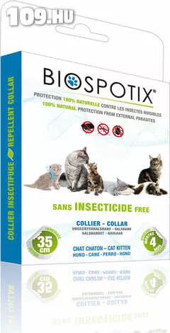 Apróhirdetés, Macska kullancs-bolha-szúnyog riasztó BIOSPOTIX