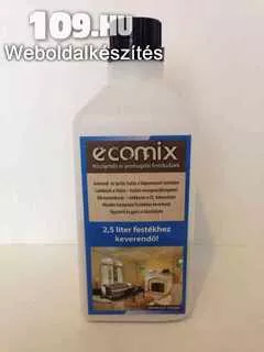 Apróhirdetés, Ecomix hőszigetelő és penészgátló festékadalék 2,5 l festékhez