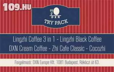 Apróhirdetés, Kávé Csomag DXN Try Pack