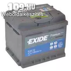 Apróhirdetés, Akkumulátor EXIDE Premium EA472 12V 47Ah jobb+