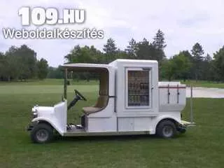 Apróhirdetés, DFH48 dupla üdítőhűtős és hot-dog árusító elektromos autó