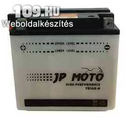 Apróhirdetés, Akkumulátor JP MOTO 12V 16Ah YB16B-A Bal+