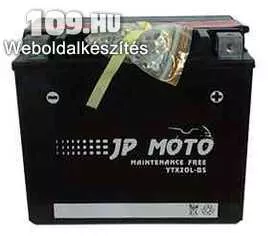 Apróhirdetés, Akkumulátor JP MOTO 12V 18Ah YTX20L-BS Jobb+