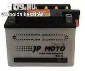 Apróhirdetés, JP MOTO 12V 4Ah akkumulátor YB4L-B Jobb+