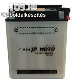 Apróhirdetés, Motorkerékpár akkumulátor JP MOTO 12V 14Ah YB14L-B2