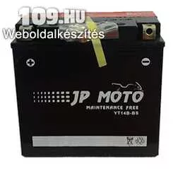 Apróhirdetés, Motorkerékpár akkumulátor JP MOTO 12V 14Ah YT14B-BS