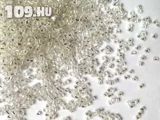 Apróhirdetés, cseh félszalma ezüst közepű kristály 2 mm 10 gramm