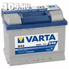 Apróhirdetés, VARTA Blue dynamic 12V 60Ah szgk akkumulátor bal+
