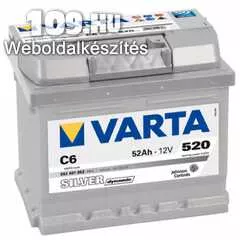 Apróhirdetés, VARTA Silver dynamic 12V 52Ah szgk akkumulátor