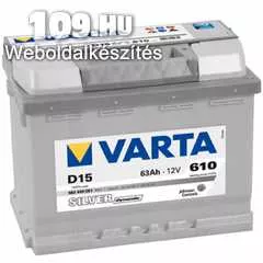 Apróhirdetés, VARTA Silver dynamic 12V 63Ah Jobb+ szgk akkumulátor