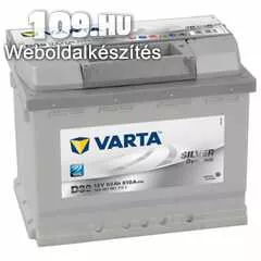 Apróhirdetés, VARTA Silver dynamic 12V 63Ah szgk akkumulátor bal+