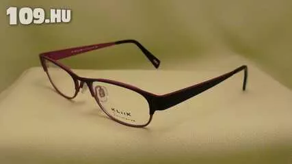 Apróhirdetés, KLIIK női szemüvegkeret pink/fekete