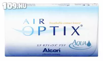 Apróhirdetés, Air Optix Aqua havi kontaktlencse 6 db