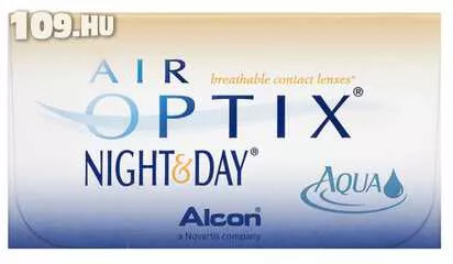 Apróhirdetés, Air Optix® Night & Day® Aqua havi kontaktlencse 3 db