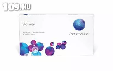 Apróhirdetés, Coopervision Biofinity havi kontaktlencse 3db