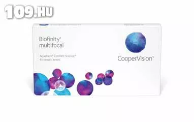 Apróhirdetés, Coopervision Biofinity multifocal multifokális kontaktlencse 3 db