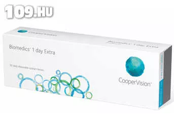 Apróhirdetés, Coopervision Biomedics 1 day Extra napi kontaktlencse 30 db