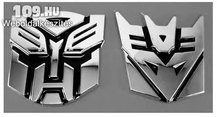Apróhirdetés, Transformers logok többféle