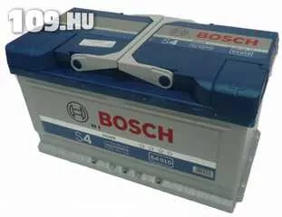Apróhirdetés, Bosch Silver S4 12 V 80 Ah 740 A jobb +