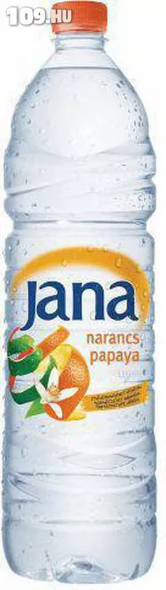 Apróhirdetés, Jana szénsavmentes ízesített ásványvíz narancs-papaya 1,5 L
