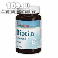 Apróhirdetés, Vitaking tabletta Biotin (B7-vitamin)