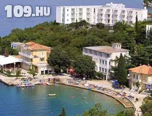 Apróhirdetés, Adriatic hotel Omisalj, 2+1 ágyas szobában félpanzióval 9370 Ft-tól