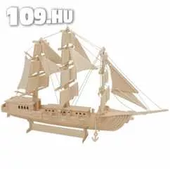 Apróhirdetés, Európai hajó (natúr) 3D Puzzle