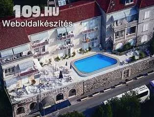 Apróhirdetés, Komodor hotel Dubrovnik, 2 ágyas szobában félpanzióval 15 930 Ft-tól