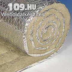 Apróhirdetés, Dróthálós kőzetgyapot paplan alumíniumkasírozással, Paroc Pro Wired Mat 100 AL1