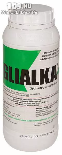 Apróhirdetés, Glialka 2 dl (Csak személyesen vásárolható meg!)