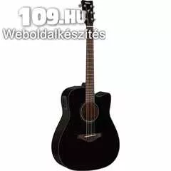 Apróhirdetés, Elektro-Akusztikus gitár Yamaha - FGX800C-BL fekete