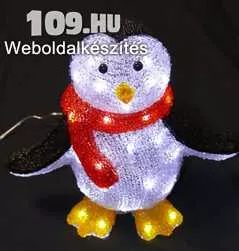 Apróhirdetés, Karácsonyi világító pingvin figura IP44, kültérre is