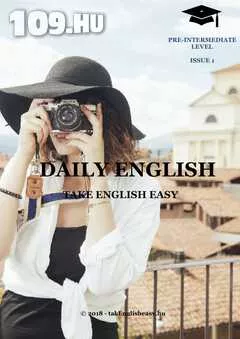 Apróhirdetés, Angol nyelvlecke Take English Easy Daily English Pre-intermediate Issue 1