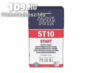 Apróhirdetés, ACRYL-PUTZ® ST 10 START Glett 2,5kg