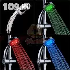 Apróhirdetés, LED zuhanyfej hőre színváltós