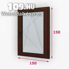 Apróhirdetés, Fa ablak bukó-nyíló 150 x 150 cm
