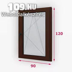 Apróhirdetés, Fa ablak bukó-nyíló 90 x 120 cm