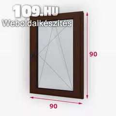 Apróhirdetés, Fa ablak bukó-nyíló 90 x 90 cm