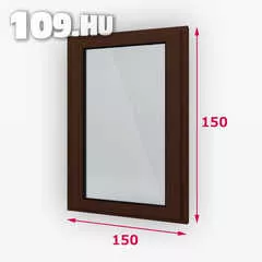 Apróhirdetés, Fa ablak fix 150 x 150 cm
