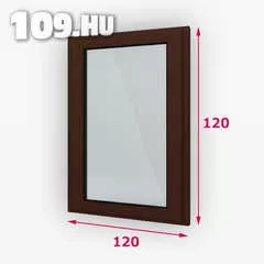 Apróhirdetés, Fa ablak fix 120 x 120 cm