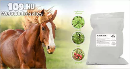 Apróhirdetés, Emésztésjavító  lovaknak gyógynövény keverék lovaknak Fitocavallo NOSPAS PLUS