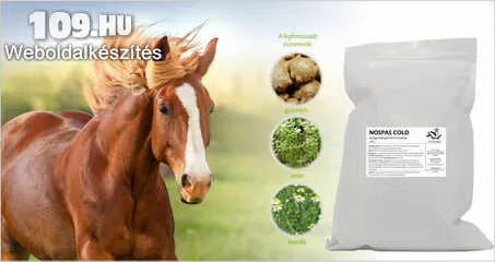 Apróhirdetés, Emésztésjavító  lovaknak gyógynövény keverék Fitocavallo NOSPAS COLD