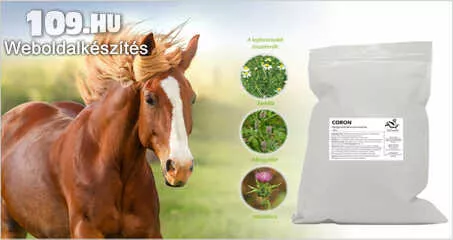 Apróhirdetés, Emésztésjavító  lovaknak gyógynövény keverék Fitocavallo CORON