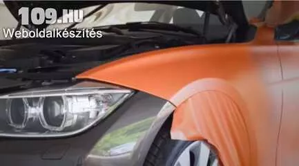 Apróhirdetés, BMW karosszéria fóliázás videó