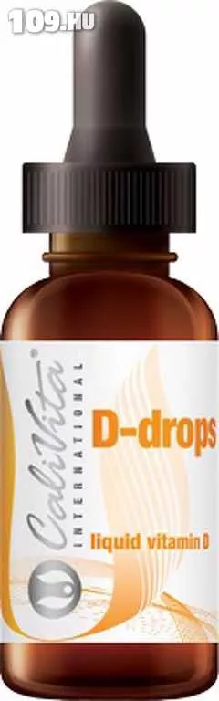 Apróhirdetés, CaliVita D3-vitamin cseppek D-drops (30 ml)