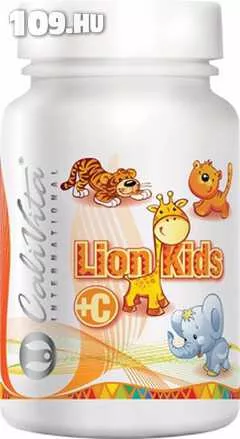 Apróhirdetés, CaliVita C-vitamin gyerekeknek Lion Kids C (90 rágótabletta)