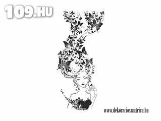 Apróhirdetés, Falmatrica - Pillangó lány 40 cm x 85 cm