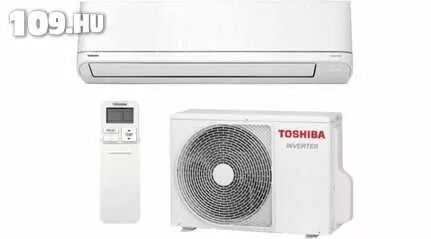 Apróhirdetés, Oldalfali klíma Toshiba Suzumi Plus RAS-B22PKVSG-E/RAS-22PAVSG-E hűtőközeggel 6,0 kW