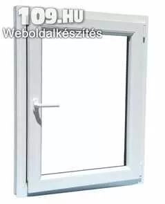 Apróhirdetés, Műanyag ablak jobbos, bukó - nyíló, 60 cm x 60 cm